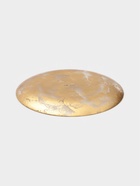 Тарелка подстановочная Magistro Gold Dust, d=33 см, стекло, золотистая 10691044 - фото 319827272