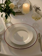 Тарелка подстановочная Magistro Radiant, d=33 см, стекло, прозрачная - Фото 2