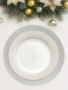 Тарелка подстановочная Wilson&Young Silvery, d=33 см, стекло, серебристая - Фото 7