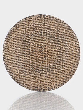 Тарелка подстановочная Magistro Bronze, d=33 см, стекло, золотистый