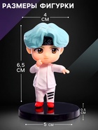 Игрушка - сюрприз Funny Box k-pop, фигурка, карточка, наклейки - Фото 2