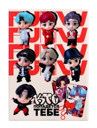 Игрушка - сюрприз Funny Box k-pop, фигурка, карточка, наклейки - Фото 14