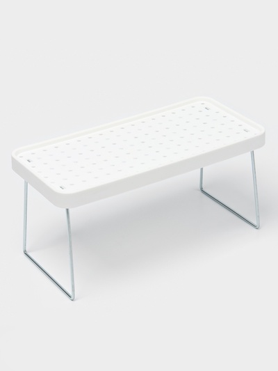 Складной столик - поднос «Макард», 29×14×2 см, белый, серый