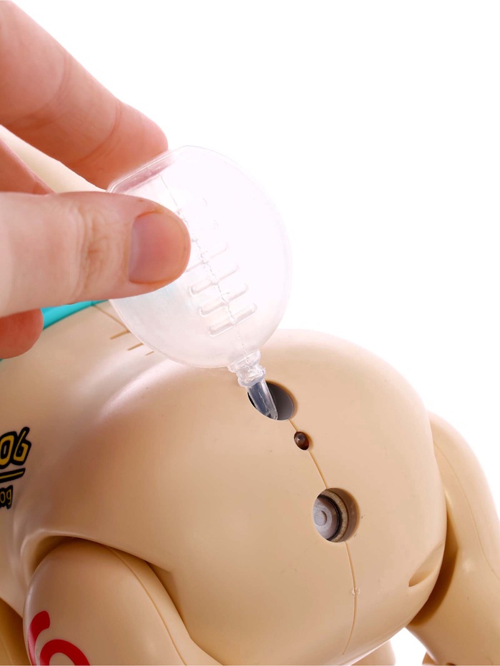 Интерактивная игрушка «Щенок Барри», звуковые и световые эффекты, ходит, выпускает пар - фото 51878668