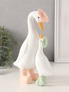 Фигурка полистоун «Утка с малышом в резиновых сапогах», 16×6.5×21 см - Фото 3