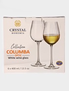 УЦЕНКА Набор бокалов для вина Columba Optic, стеклянный, 400 мл, 5 шт. - Фото 4