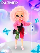 Кукла Happy Valley «Кудряшка Рина», шарниры в руках, светло-розовый - Фото 2