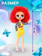 Кукла Happy Valley «Кудряшка Рина», шарниры в руках, красный - Фото 2