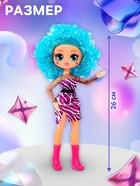 Кукла Happy Valley «Кудряшка Рина», шарниры в руках, голубой - Фото 2