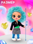 Кукла «Кудряшка Лина», голубой - Фото 2