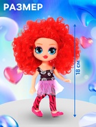 Кукла «Кудряшка Лина», красный - Фото 2