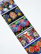 Пасхальные термонаклейки на 7 яиц «Цветы» - Фото 4