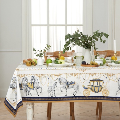 Скатерть «Этель» Classic, 150×220 см ±3 см с ВГМО, 100% хлопок, саржа 190 г/м²