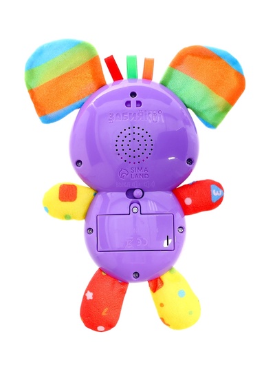 Музыкальная игрушка «Любимый друг. Слоник», песни, стихи, фразы