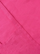 Шторы для кухни Этель Linen collection, 145×180 см - 2 шт., 100% лён, 170 г/м², розовые - Фото 2