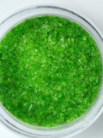 Пищевые блёстки желатиновые «Зелёный», 2 г.