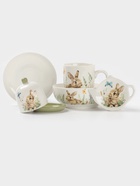 Салатник Доляна «Зайка», фарфор, 620 мл, 15.5×6 см, белый - Фото 7