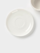 Чайная пара Доляна «Зайка», 2 предмета: чашка 250 мл, блюдце d=15 см, фарфор, белая - Фото 4