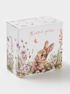 Чайная пара Доляна «Зайка», 2 предмета: чашка 250 мл, блюдце d=15 см, фарфор, белая - Фото 7