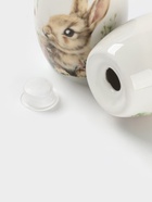 Набор для специй Доляна «Зайка», 2 предмета: солонка, перечница 130 мл, 11.5×6.2×8.8 см, доломит, белый - Фото 4