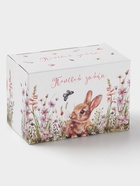 Набор для специй Доляна «Зайка», 2 предмета: солонка, перечница 130 мл, 11.5×6.2×8.8 см, доломит, белый - Фото 6