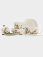 Набор для специй Доляна «Зайка», 2 предмета: солонка, перечница 130 мл, 11.5×6.2×8.8 см, доломит, белый - Фото 7