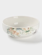 Салатник Доляна «Цветы», фарфор, 600 мл, 15.5×6 см, белый - Фото 3