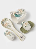 Кружка Доляна «Цветы», 330 мл, фарфор, белая - Фото 6