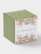 Лимонница Доляна «Цветы», доломит, 9×9 см, белая - Фото 6