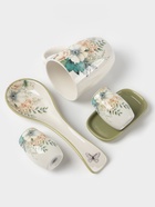 Лимонница Доляна «Цветы», доломит, 9×9 см, белая - Фото 7