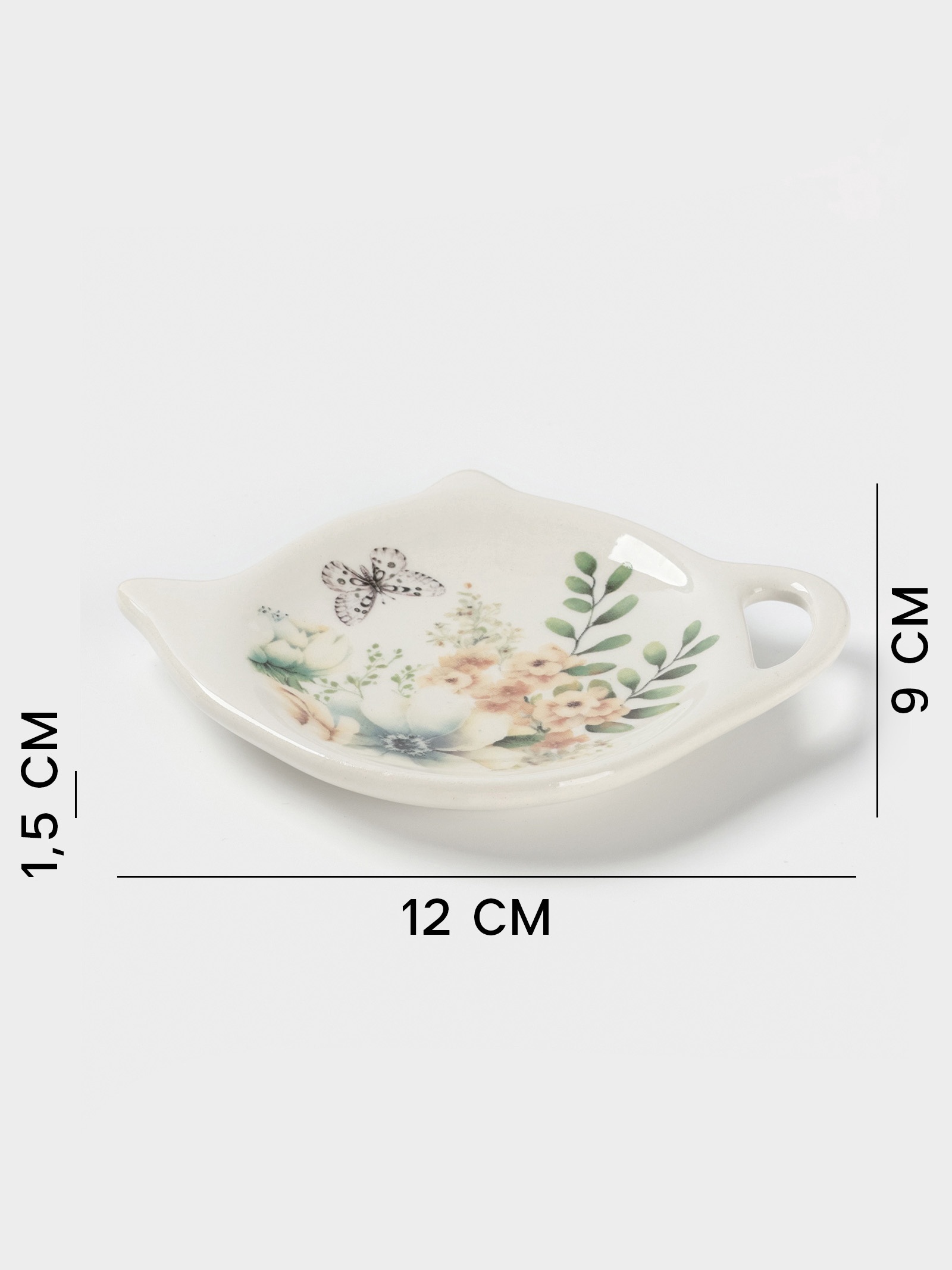 Подставка под чайный пакетик Доляна «Цветы», доломит, 12×9×1.5 см, белая Подставка под чайный пакетик Доляна «Цветы», доломит, 12×9×1.5 см, белая