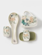 Подставка под чайный пакетик Доляна «Цветы», доломит, 12×9×1.5 см, белая - Фото 5