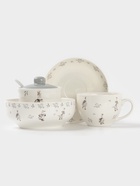 Лимонница Доляна «Гуси», доломит, 9×9 см, белая - Фото 6