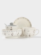 Подставка под чайный пакетик Доляна «Гуси», доломит, 12×9×1.5 см, белая - Фото 5