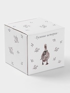 Сахарница с ложкой Доляна «Гуси», доломит, 10×9 см, 300 мл, белая - Фото 5