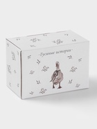 Набор для специй Доляна «Гуси», 2 предмета: солонка, перечница 130 мл, доломит, белый - Фото 6