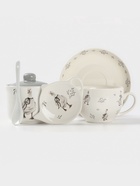 Набор для специй Доляна «Гуси», 2 предмета: солонка, перечница 130 мл, доломит, белый - Фото 8