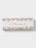 Подставка под ложку Доляна «Цветы», 22.3×7.1×2.7 см, доломит, белая - Фото 5