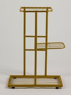Подставка для цветов Greengo, 3 полки, 43×22×57 см, напольная, металл, цвет золотой - Фото 5