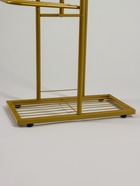Подставка для цветов Greengo, 4 полки, 43×22×82 см, напольная, металл, цвет золотой - Фото 11
