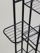 Подставка для цветов Greengo, 7 полок, 43×22×126 см, напольная, металл, чёрная - Фото 7