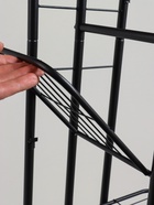 Подставка для цветов Greengo, 7 полок, 43×22×126 см, напольная, металл, чёрная - Фото 9