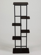 Подставка для цветов Greengo, 6 полок, 36×23×106 см, напольная, каркас металл, полки МДФ, чёрная - Фото 6