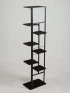 Подставка для цветов Greengo, 8 полок, 36×23×136 см, напольная, каркас металл, полки МДФ, чёрная - Фото 6