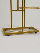 Подставка для цветов Greengo, 6 полок, 44×22×105 см, напольная, металл, цвет золотой - Фото 11
