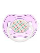 Соска - пустышка ортодонтическая, с колпачком, от 3 мес., розовая 10856681