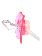 Соска - пустышка ортодонтическая, с колпачком, от 3 мес., розовая 10856681