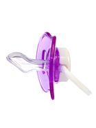 Соска - пустышка ортодонтическая, с колпачком, от 3 мес., розовая 10856681