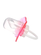 Соска - пустышка ортодонтическая, с колпачком, от 3 мес., розовая 10856681