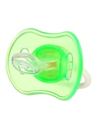 Соска - пустышка ортодонтическая, с колпачком, от 3 мес., зелёная - фото 114403565 Соска - пустышка ортодонтическая, с колпачком, от 3 мес., зелёная - фото 114403565